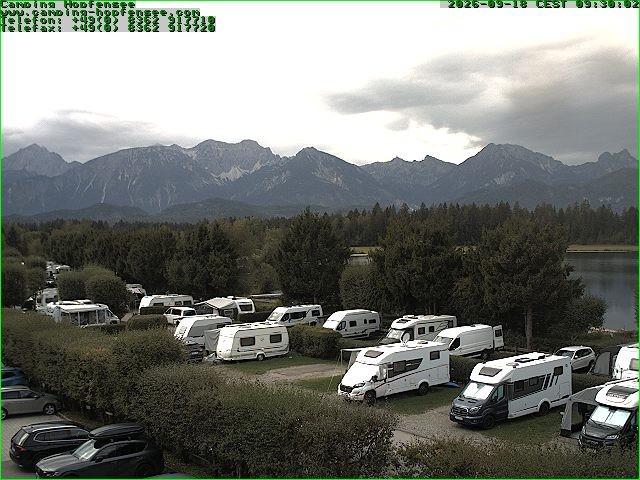 Archiv Foto Webcam Campingplatz am Hopfensee
