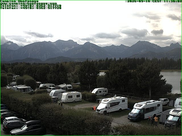 Archiv Foto Webcam Campingplatz am Hopfensee