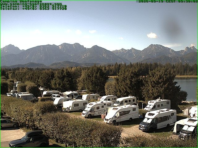 Archiv Foto Webcam Campingplatz am Hopfensee