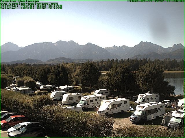 Archiv Foto Webcam Campingplatz am Hopfensee