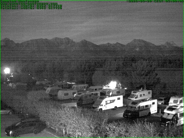 Archiv Foto Webcam Campingplatz am Hopfensee