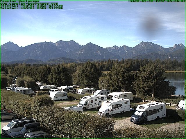 Archiv Foto Webcam Campingplatz am Hopfensee