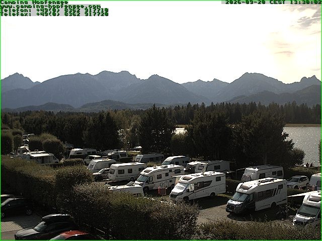 Archived image Webcam Camsite at Hopfensee