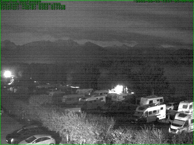 Archiv Foto Webcam Campingplatz am Hopfensee