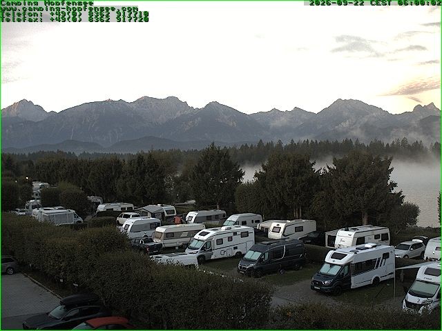 Archiv Foto Webcam Campingplatz am Hopfensee