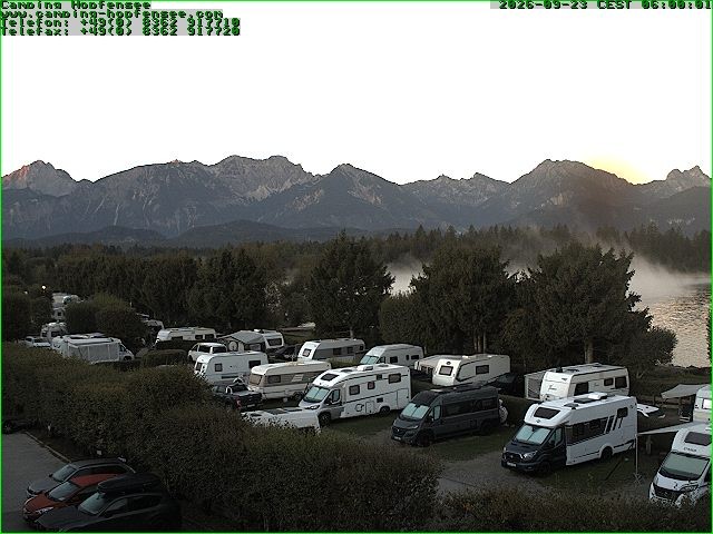 Archived image Webcam Camsite at Hopfensee