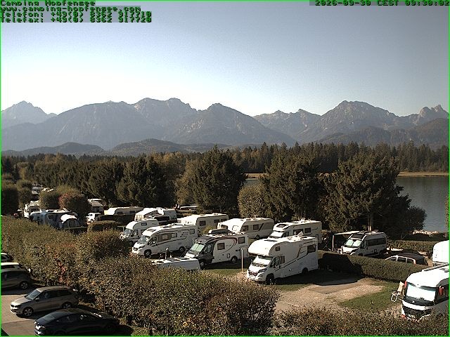 Archiv Foto Webcam Campingplatz am Hopfensee