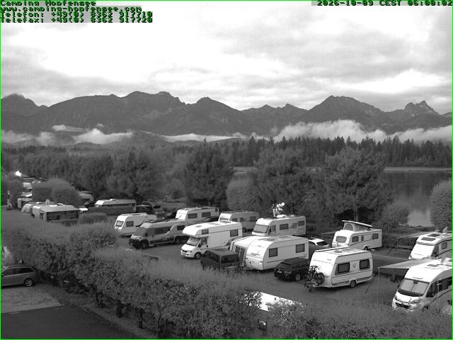 Archiv Foto Webcam Campingplatz am Hopfensee