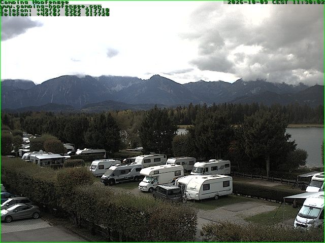 Archiv Foto Webcam Campingplatz am Hopfensee