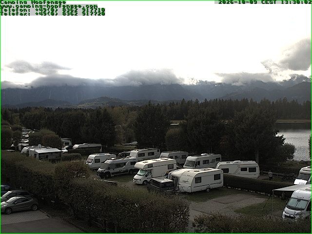 Archiv Foto Webcam Campingplatz am Hopfensee