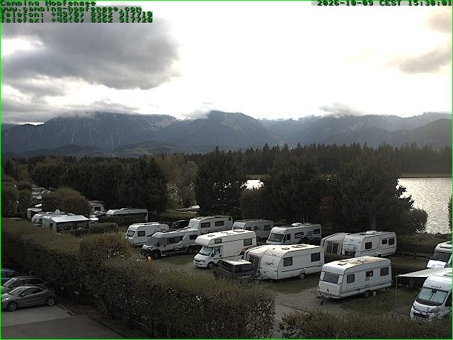 Archiv Foto Webcam Campingplatz am Hopfensee