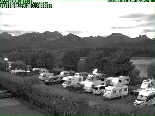 Archiv Foto Webcam Campingplatz am Hopfensee