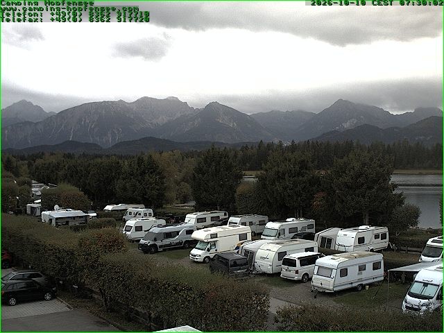 Archiv Foto Webcam Campingplatz am Hopfensee