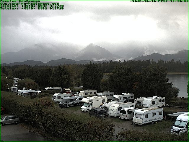 Archiv Foto Webcam Campingplatz am Hopfensee