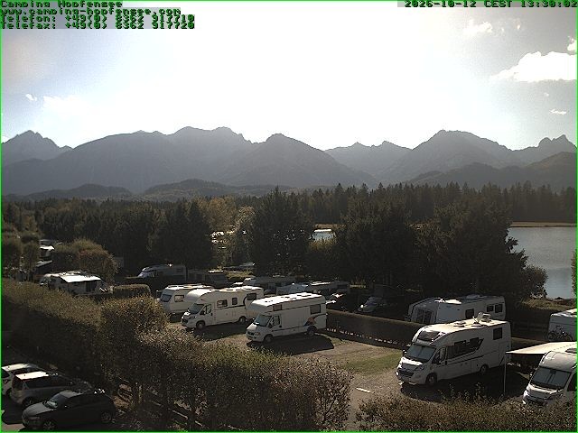 Archiv Foto Webcam Campingplatz am Hopfensee