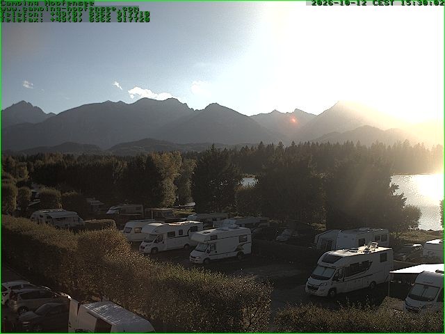 Archiv Foto Webcam Campingplatz am Hopfensee