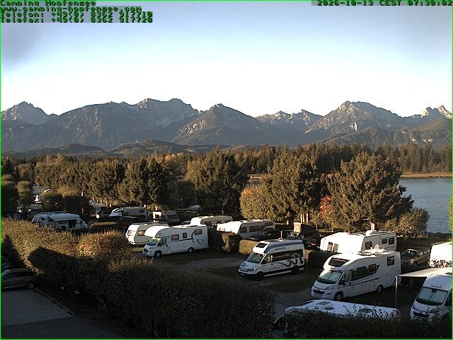 Archiv Foto Webcam Campingplatz am Hopfensee