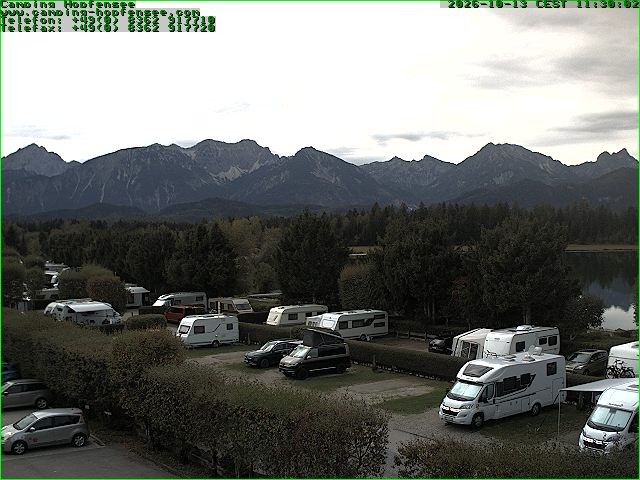 Archiv Foto Webcam Campingplatz am Hopfensee
