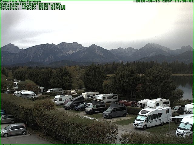 Archiv Foto Webcam Campingplatz am Hopfensee