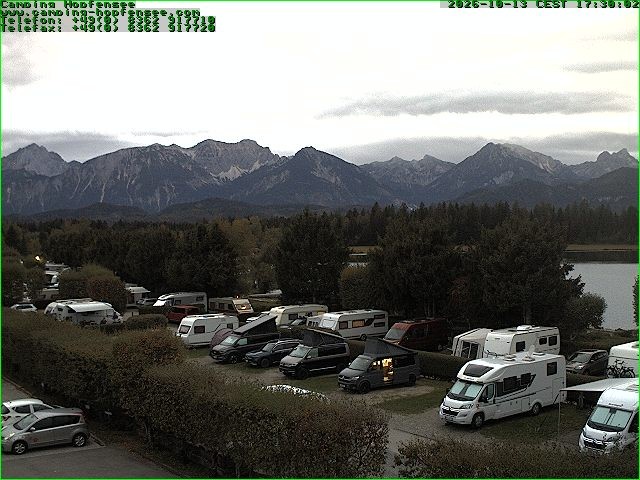 Archiv Foto Webcam Campingplatz am Hopfensee