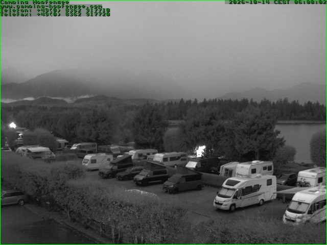 Archiv Foto Webcam Campingplatz am Hopfensee