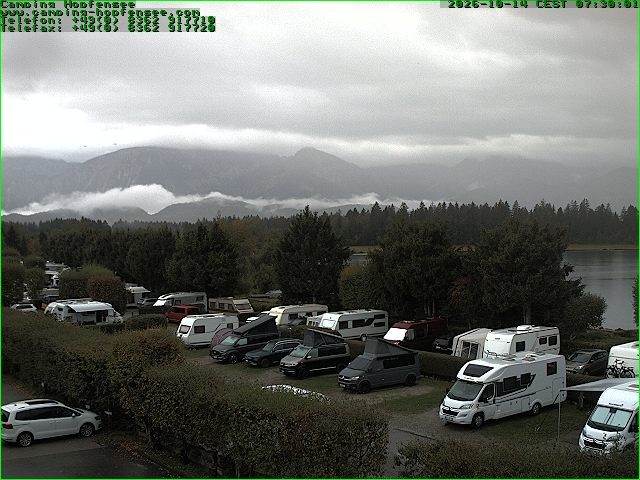 Archiv Foto Webcam Campingplatz am Hopfensee