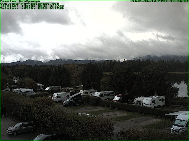 Archiv Foto Webcam Campingplatz am Hopfensee