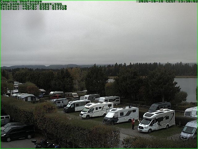 Archiv Foto Webcam Campingplatz am Hopfensee