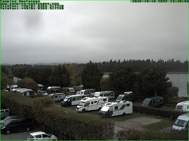 Archiv Foto Webcam Campingplatz am Hopfensee
