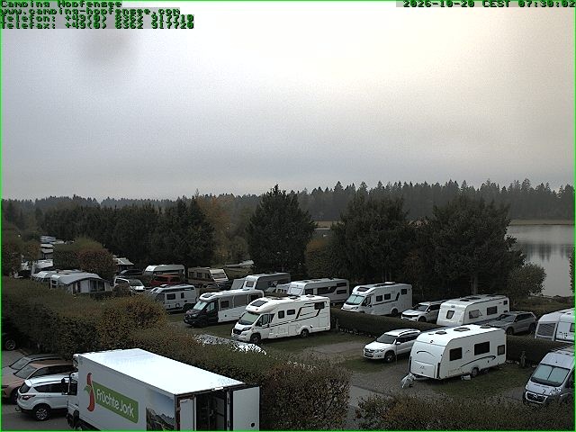 Archiv Foto Webcam Campingplatz am Hopfensee