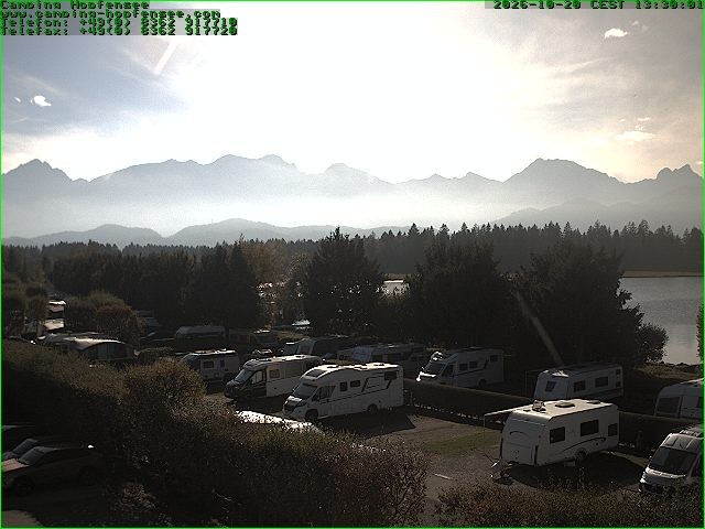 Archiv Foto Webcam Campingplatz am Hopfensee