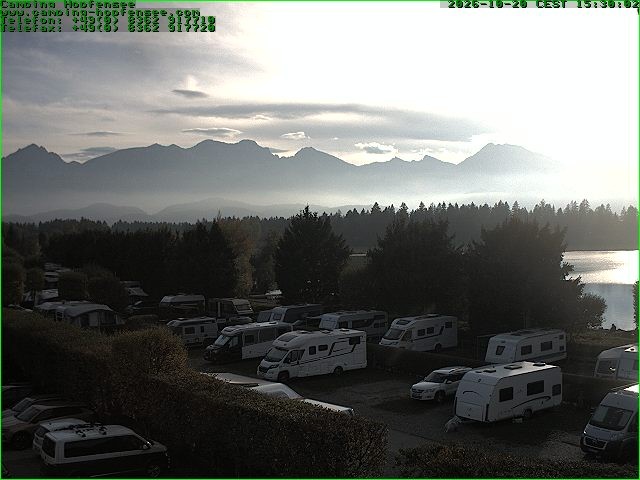 Archiv Foto Webcam Campingplatz am Hopfensee