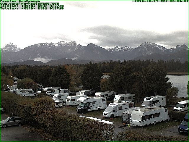Archiv Foto Webcam Campingplatz am Hopfensee