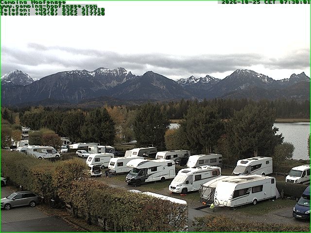 Archiv Foto Webcam Campingplatz am Hopfensee