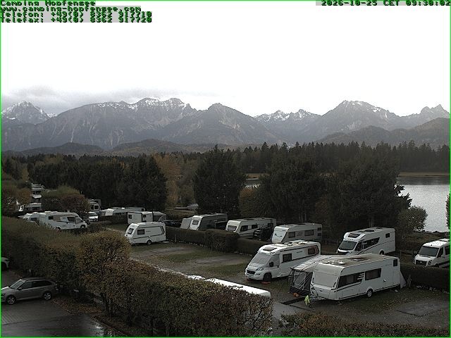 Archiv Foto Webcam Campingplatz am Hopfensee