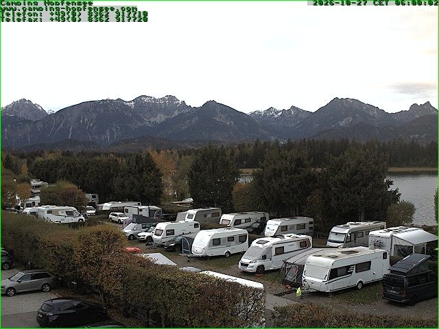 Archiv Foto Webcam Campingplatz am Hopfensee