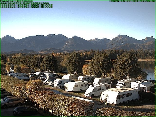 Archiv Foto Webcam Campingplatz am Hopfensee