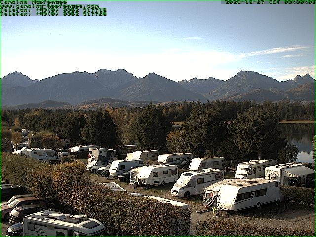 Archiv Foto Webcam Campingplatz am Hopfensee