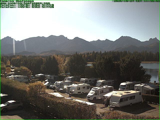 Archiv Foto Webcam Campingplatz am Hopfensee