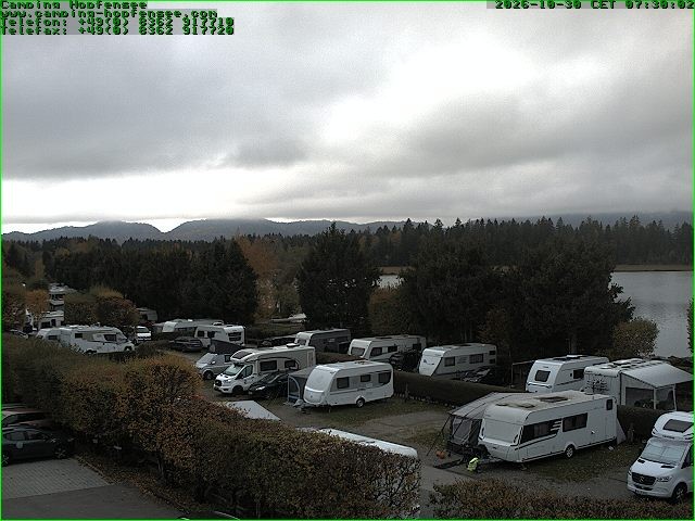 Archiv Foto Webcam Campingplatz am Hopfensee