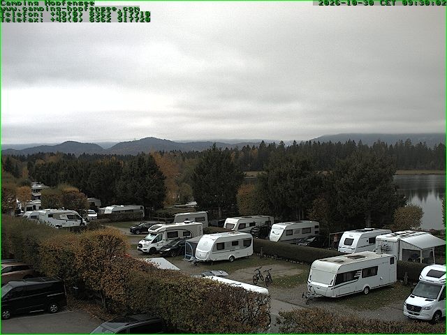 Archiv Foto Webcam Campingplatz am Hopfensee