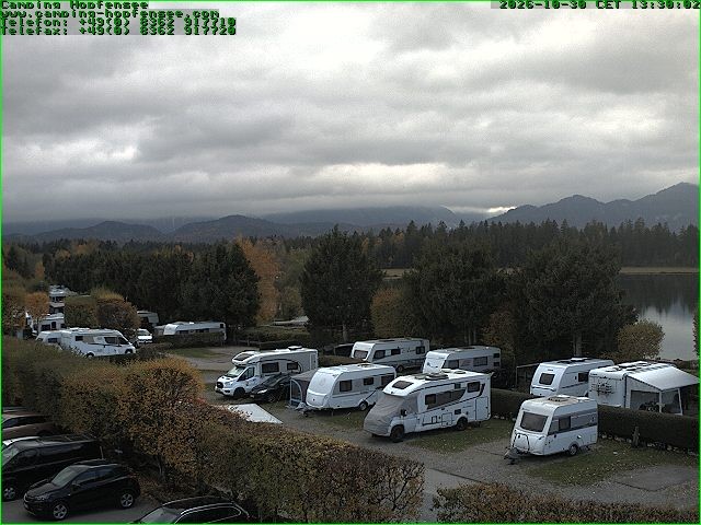 Archiv Foto Webcam Campingplatz am Hopfensee