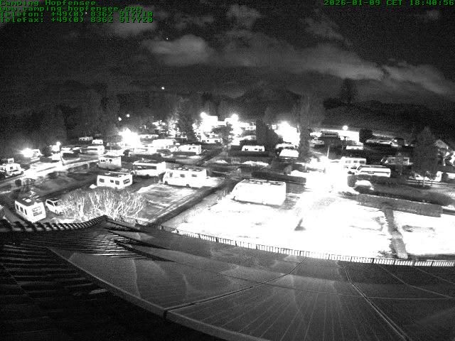Archiv Foto Webcam Blick auf den Campingplatz am Hopfensee