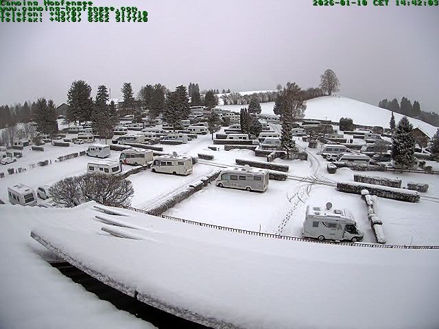 Archiv Foto Webcam Blick auf den Campingplatz am Hopfensee