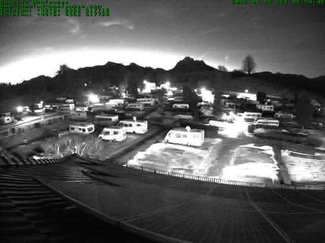 Archiv Foto Webcam Blick auf den Campingplatz am Hopfensee