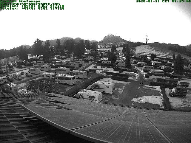 Archiv Foto Webcam Blick auf den Campingplatz am Hopfensee