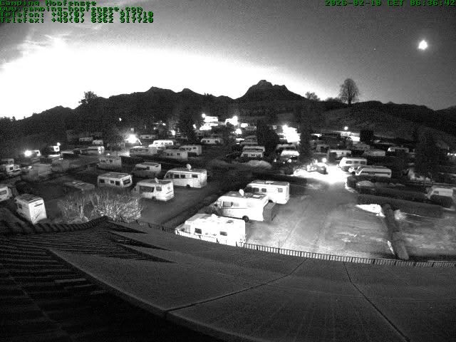 Archiv Foto Webcam Blick auf den Campingplatz am Hopfensee