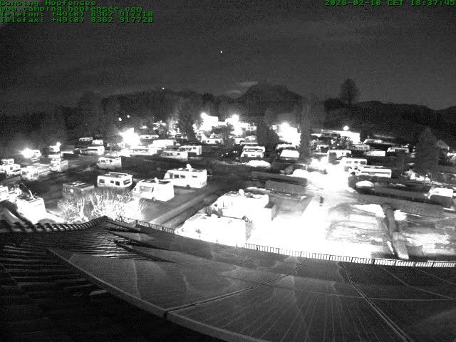 Archiv Foto Webcam Blick auf den Campingplatz am Hopfensee