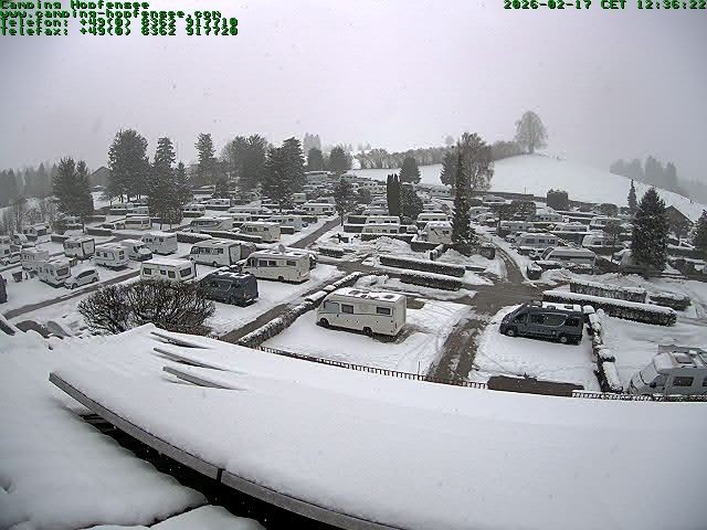 Archiv Foto Webcam Blick auf den Campingplatz am Hopfensee