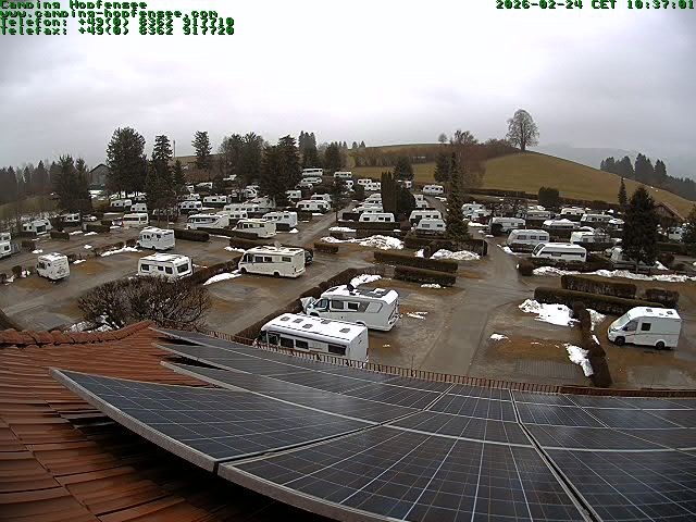 Archiv Foto Webcam Blick auf den Campingplatz am Hopfensee